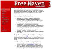 Tablet Screenshot of freehaven.net